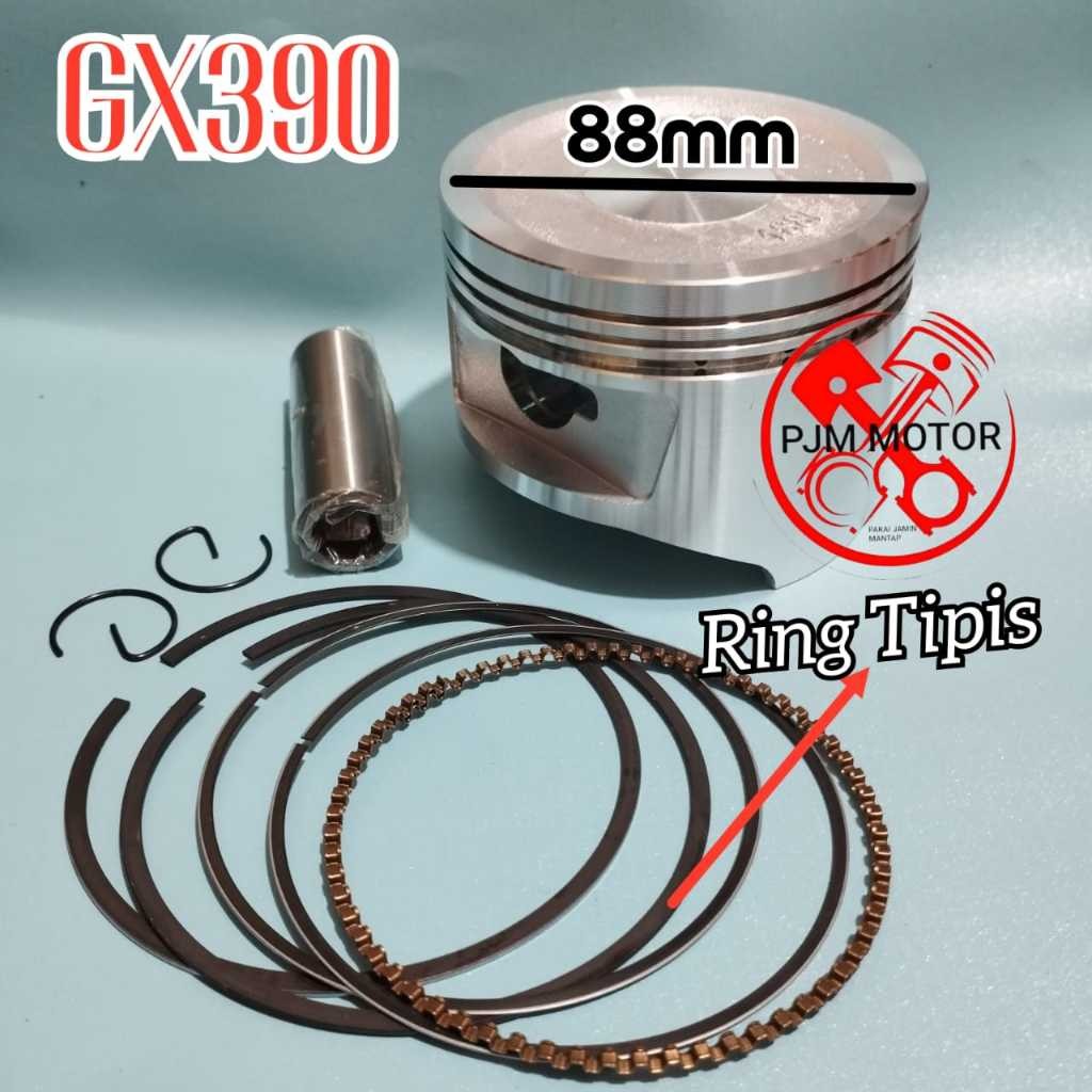 

GX390 piston assy model tipis seher komplit mesin pengerak dan genset 13hp amplas