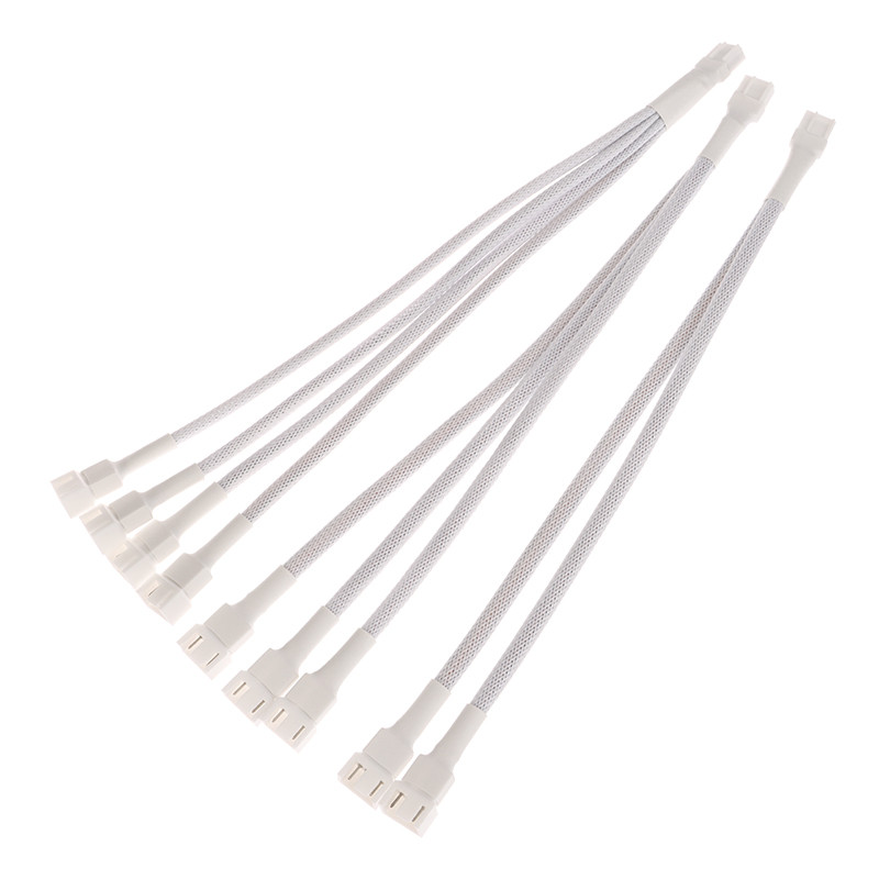 70 Degree 4 Pin 1 To 1/2/3/4 Motherboard CPU Fan Computer Case Fan Extension Adapter Cable PWM Femal