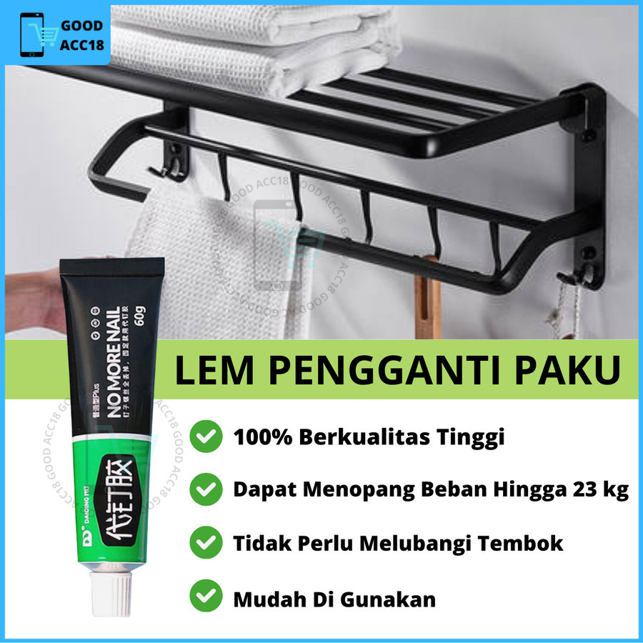 

PLAOSANSTORE LEM TEMBOK KUAT / Lem Pengganti Paku / Lem Tembok