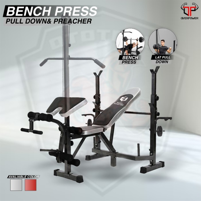 Bench Press Machine OTP-11 /Benpres/BenchPress/Alat/Fitnes/Rumah/Gym