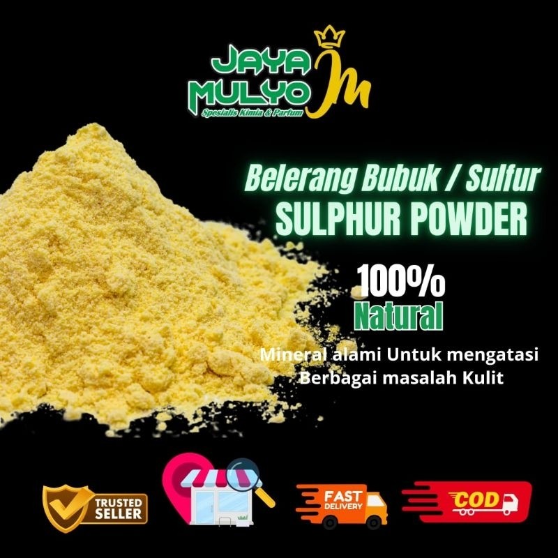 

Sulfur (100gr) / Belerang Bubuk / Sulphur