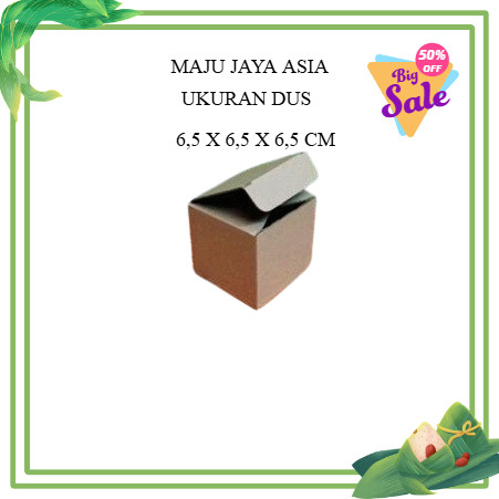 

KARDUS UKURAN 6,5x6,5x6,5 CM / DIE CUT MODEL KEMASAN BOTOL / ISI 55 PCS