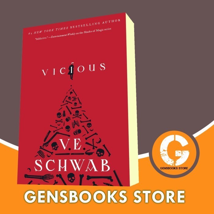 Buku Vicious (Villains) Tor Books Schwab, V. E.