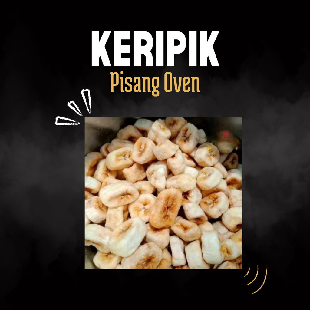 

BESTSELLER Keripik Pisang Oven Legit Premium Terbaru - 500 gr 1 kg