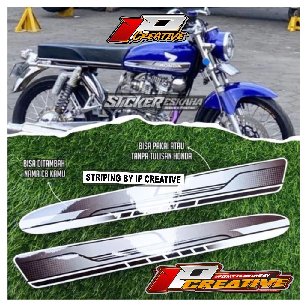 Striping List CB 100 Stiker Airbrush Motif IPCREATIVE