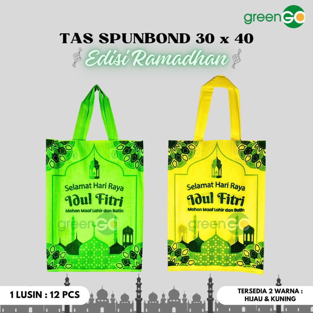 

[MS] TAS IDUL FITRI 30X40 ISI 12PCS GOODIE BAG HAMPERS LEBARAN SPUNBOND TAS TENTENG TAS HADIAH TAS HAMPERS LEBARAN TAS BESEK LEBARAN