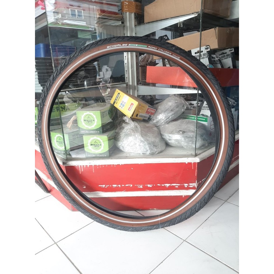 Ban Luar / Tire SCHWALBE ROAD CRUISER 26 x 1.75 (47-559) TAN WALL