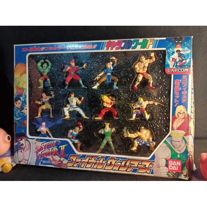 street fighter ultra rare vintage charafullworld figure with box