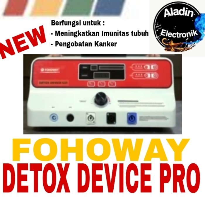 FOHOWAY DETOX DEVICE PRO Alat Terapi Pengobatan Penyakit Kanker