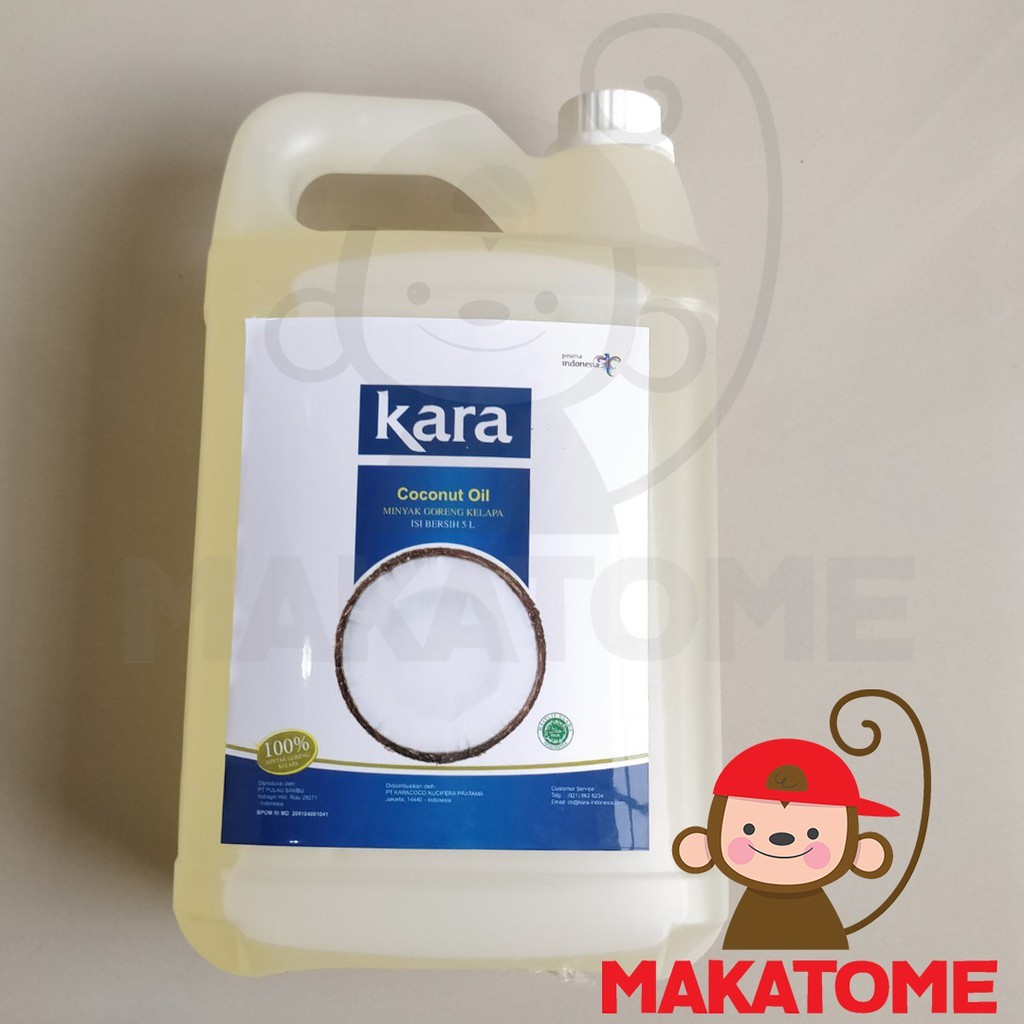 

Kara Coconut Oil 5L Minyak goreng kelapa 5 L 5000ml 5000 ml Liter jirigen jerrycan