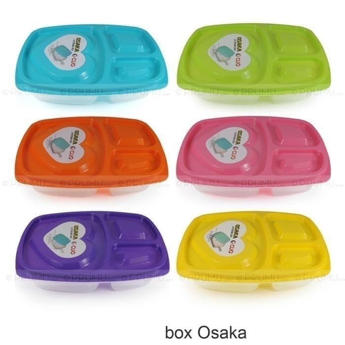 Cleo Osaka Lunch box / tempat makan / kotak makan / Catering box