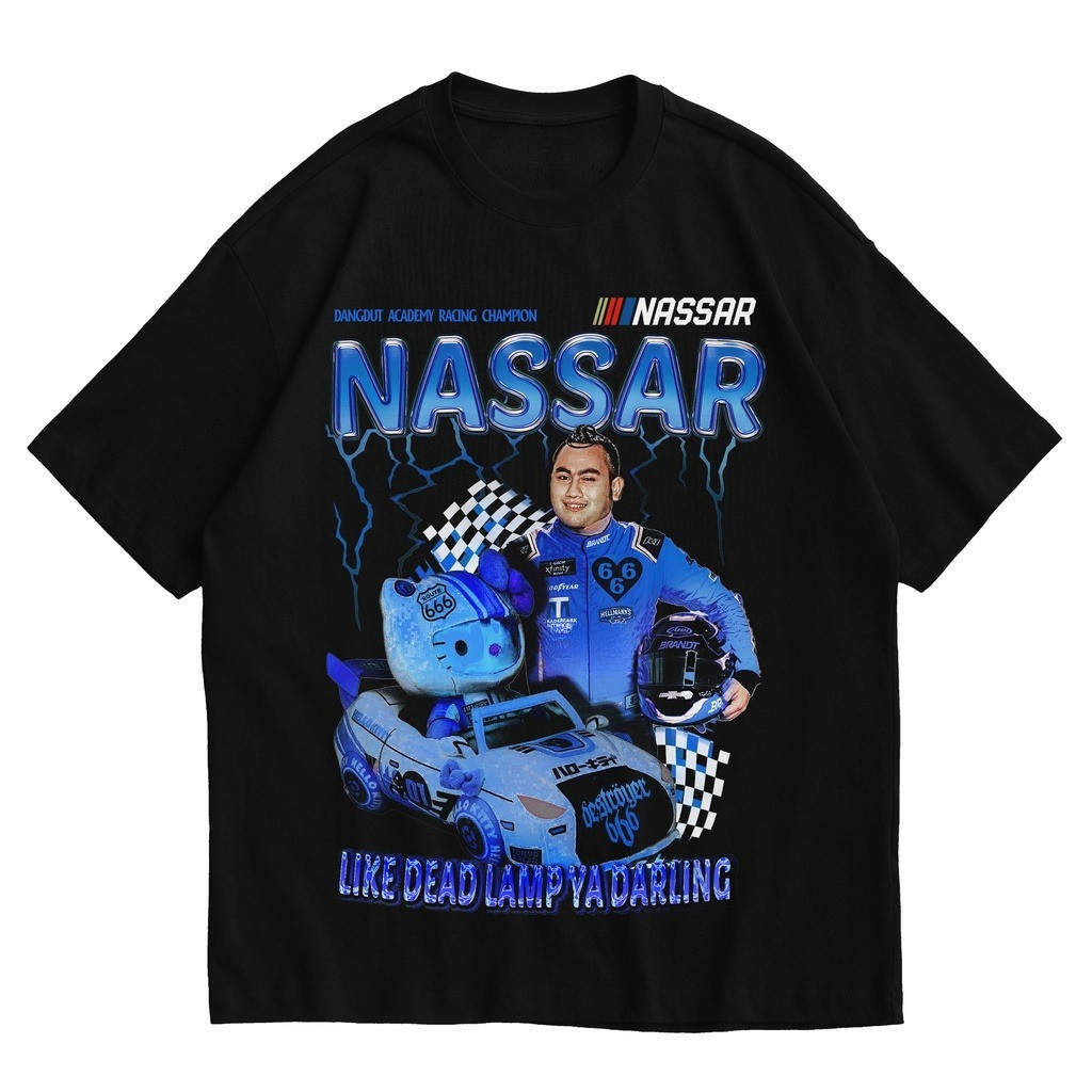 Kaos - King Nassar - Vintage Nascar -  Cottton Combed 24s