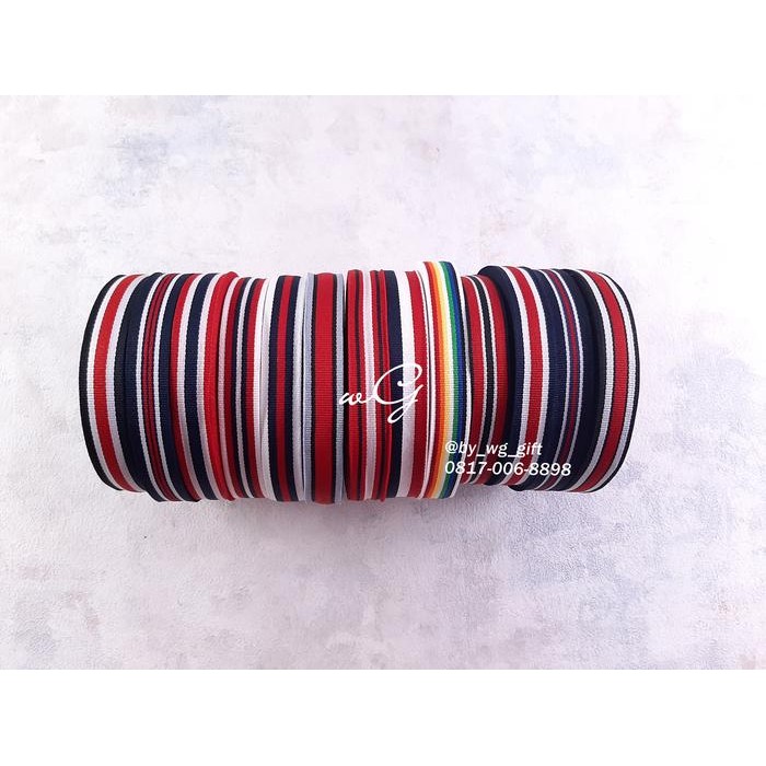 

Pita Grossgrain Mix Motif C; Lebar 2 cm; Panjang 28.5 yard