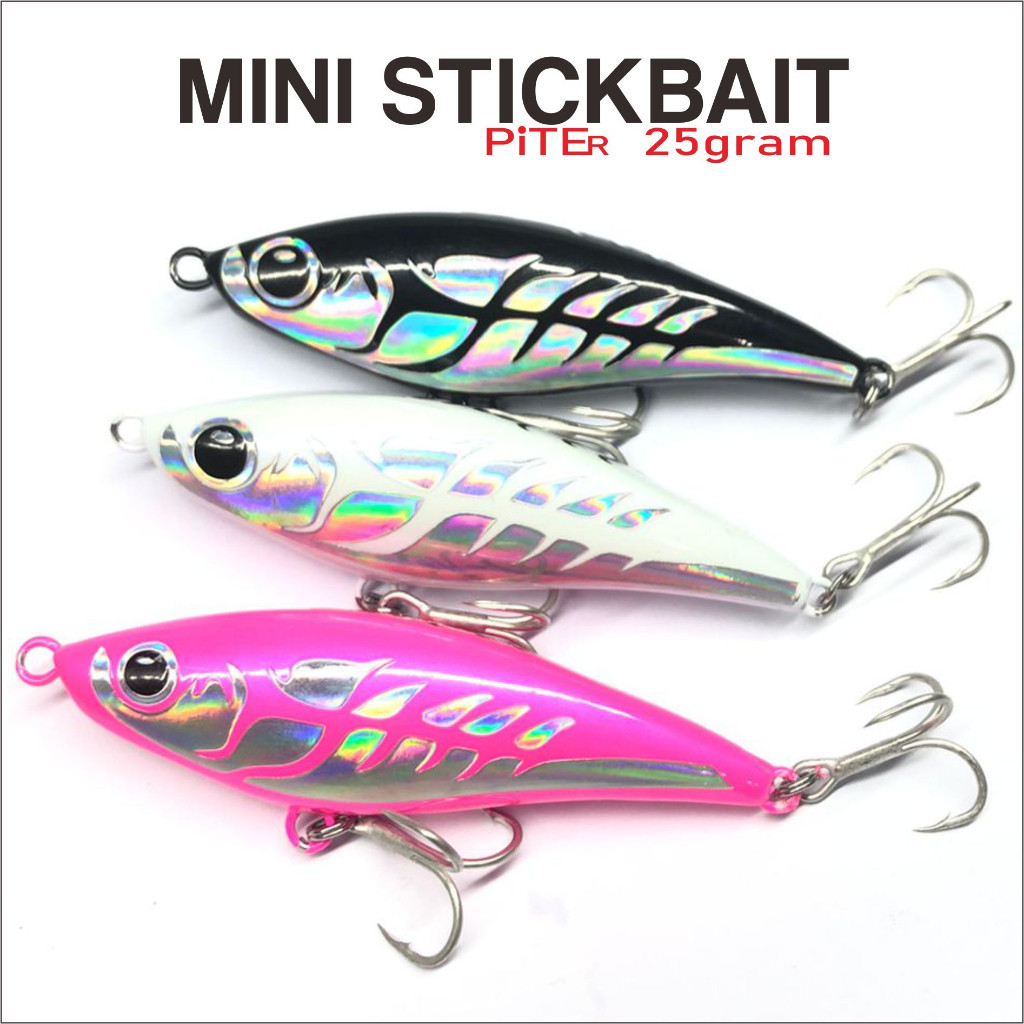 mini stickbait sinking 8,5 cm berat 25 gram umpan casting MURAH