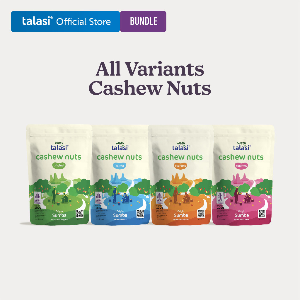 

Cashew Nuts All Variants - 100% Kacang Mete Origin Sumba