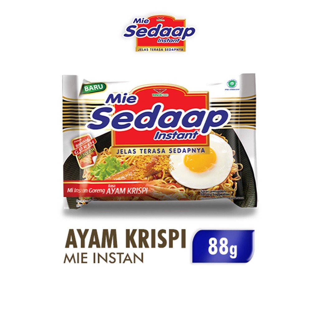 

Fedi store Sedaap Mie Instan Goreng Ayam Krispi Bag 88 gr