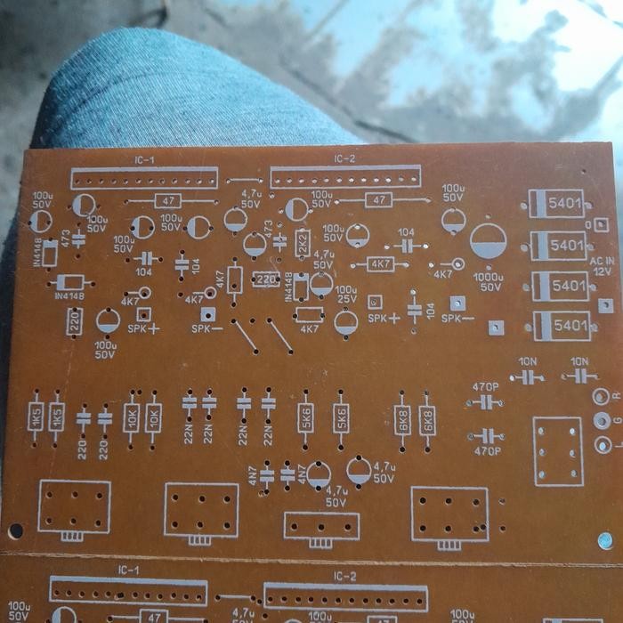 Part PCB Power Amplifier AN7164 AN 7164 12V Stereo with tone control Electrical Equipment