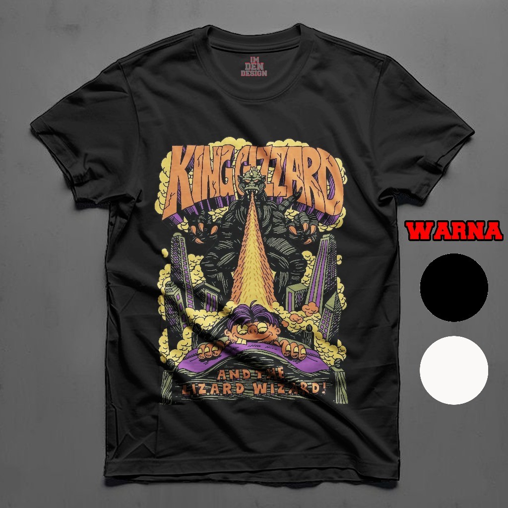 T-SHIRT DISTRO TRBARU KING GIZZARD