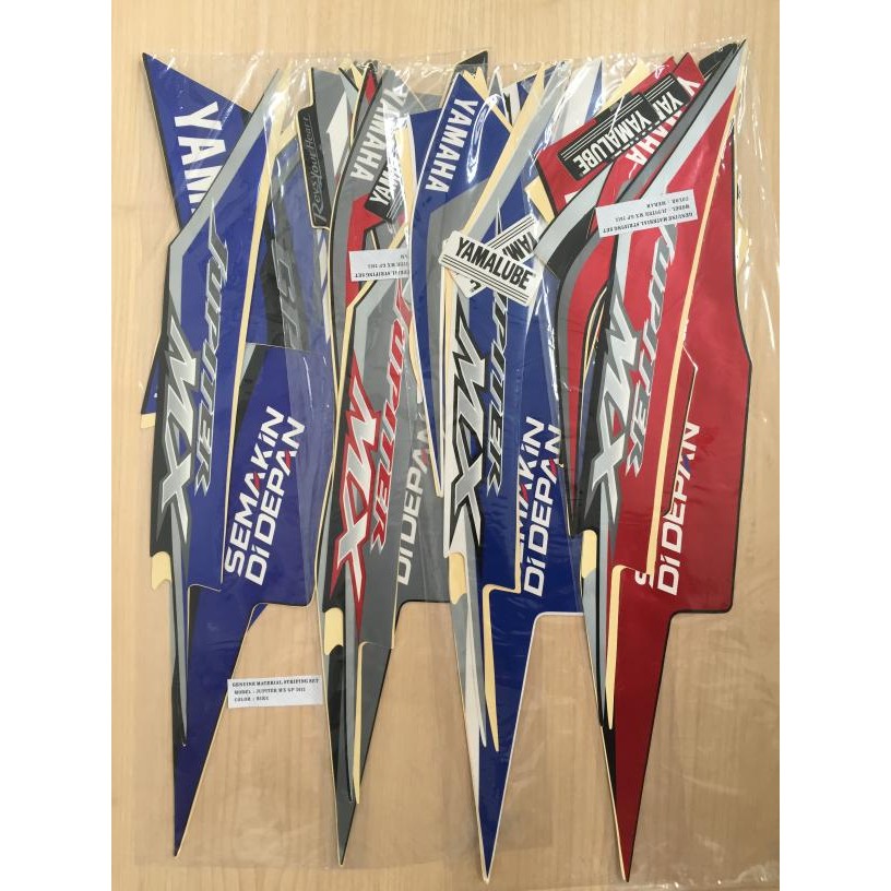 [Promo]New Arrival STIKER STRIPING JUPITER MX GP 2013 - BIRU HITAM