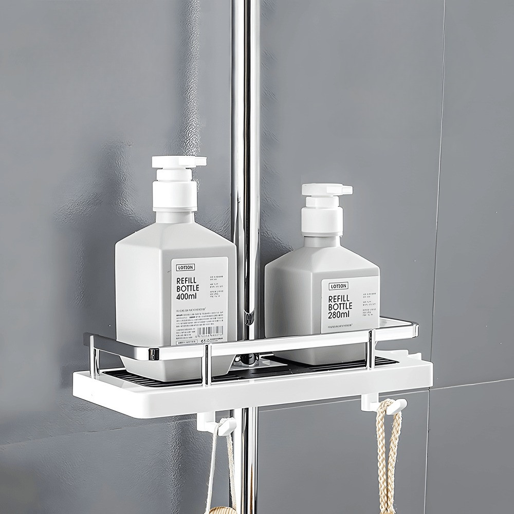 Rak Shower HIGH QUALITY PREMIUM Tempat Sabun Botol Shampoo Dll/Rak Kamar Mandi/Rak Keran Wastafel/Ra