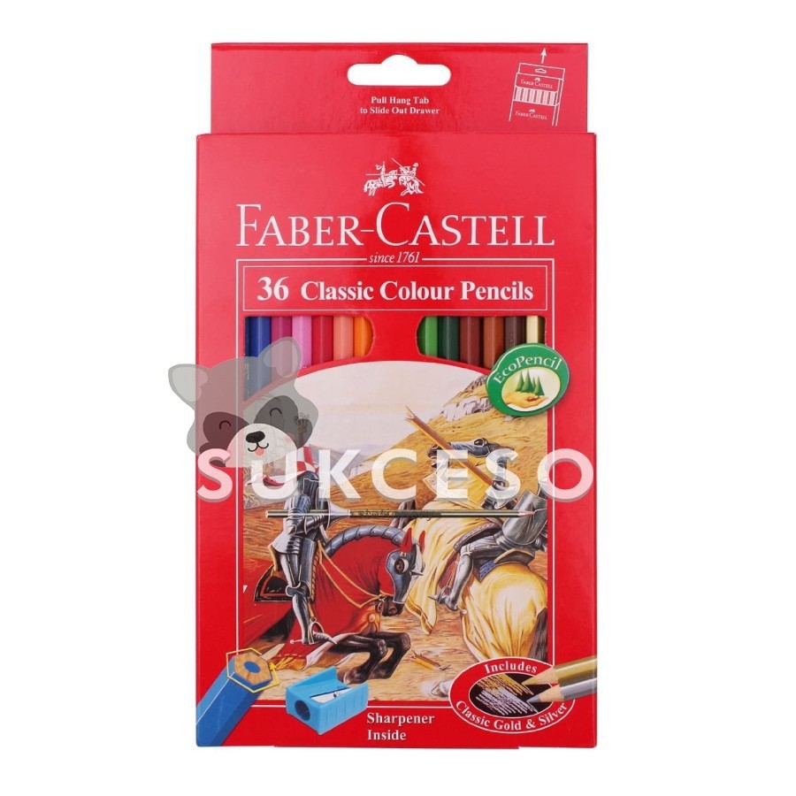 

Faber Castell Pensil Classic 36 Warna