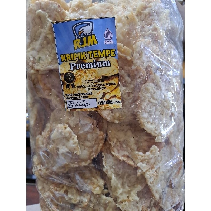 

Kripik Tempe tepung premium gurih 500gr
