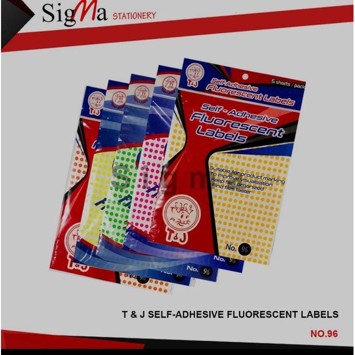 

Label Sticker Bulat Warna - Warni Tom & Jerry 96 Pink