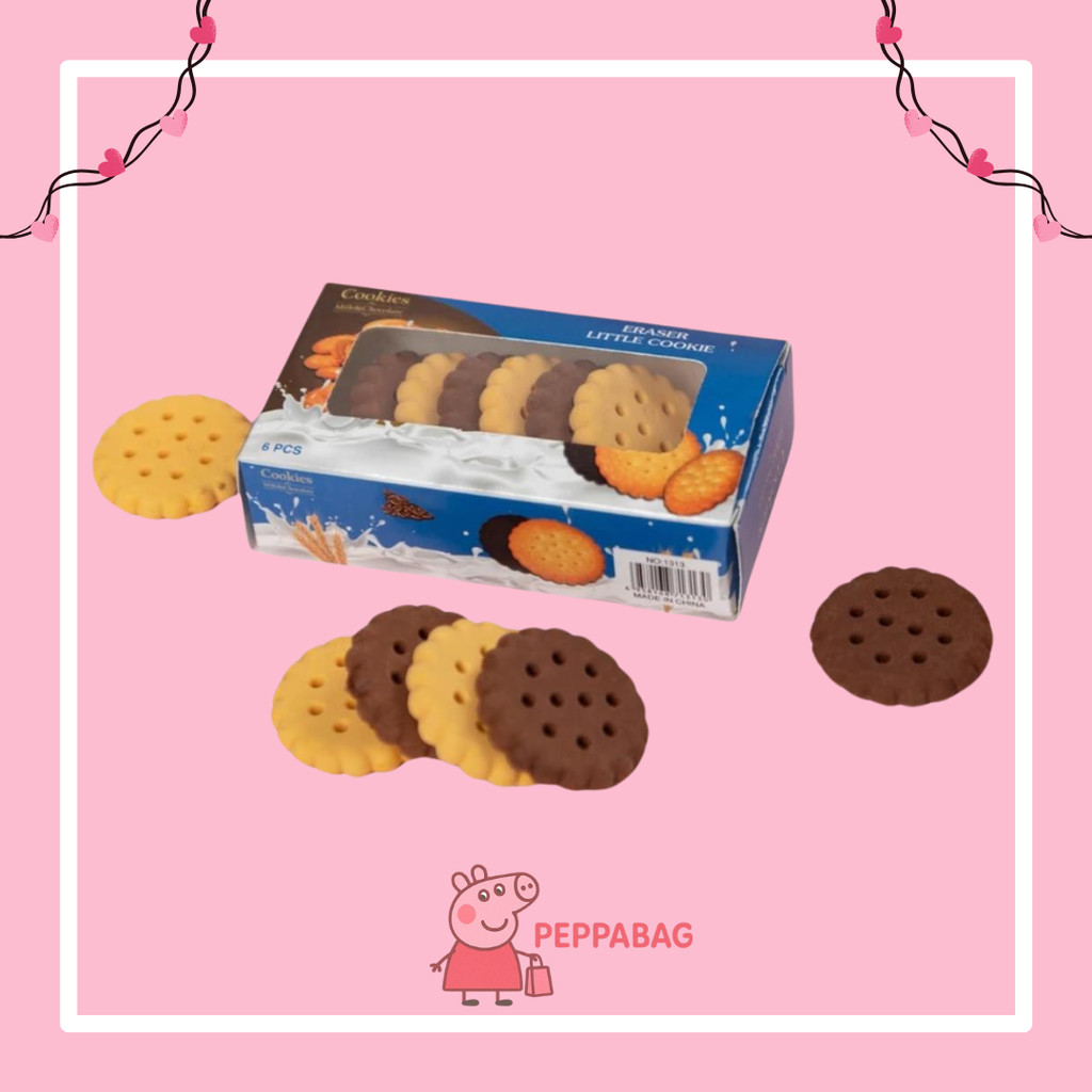 

PENGHAPUS PENSIL MOTIF BISCUIT/ ERASER PENCIL - ES0268