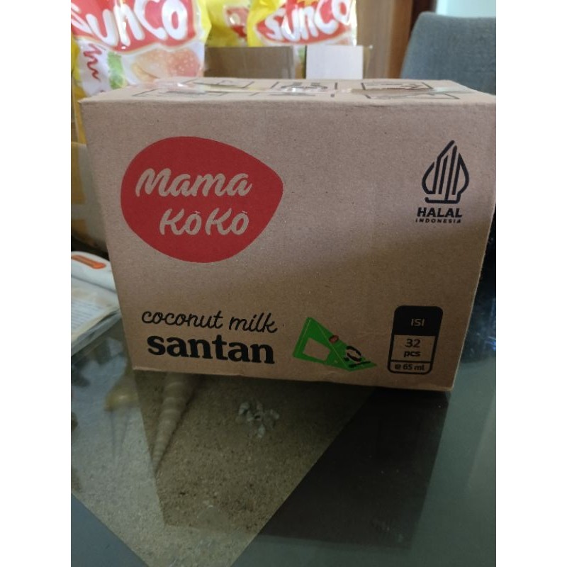 

santan mama koko/santan segitiga/santan cair mamakoko 65ml.