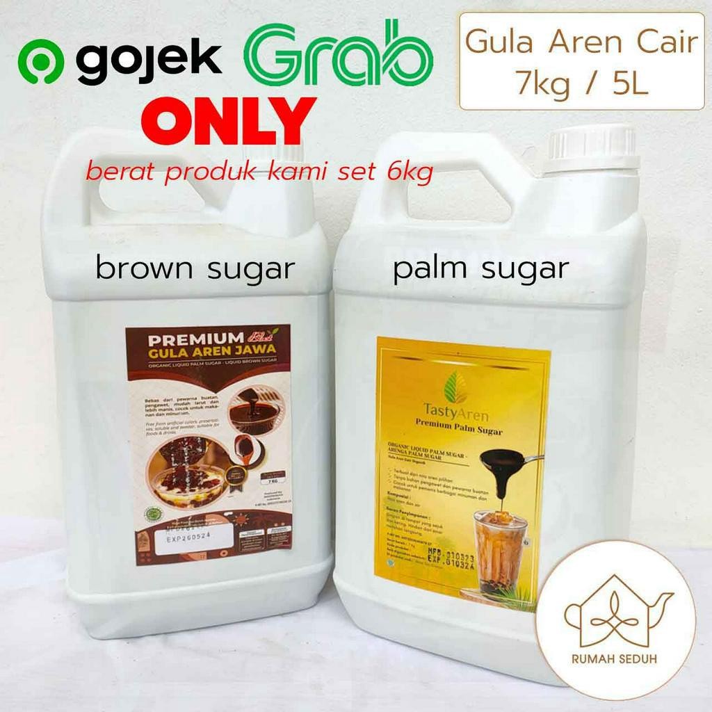 

Palm Sugar Jerigen 7kg / 5L Gula Aren Jawa Cair - Liquid Brown Sugar