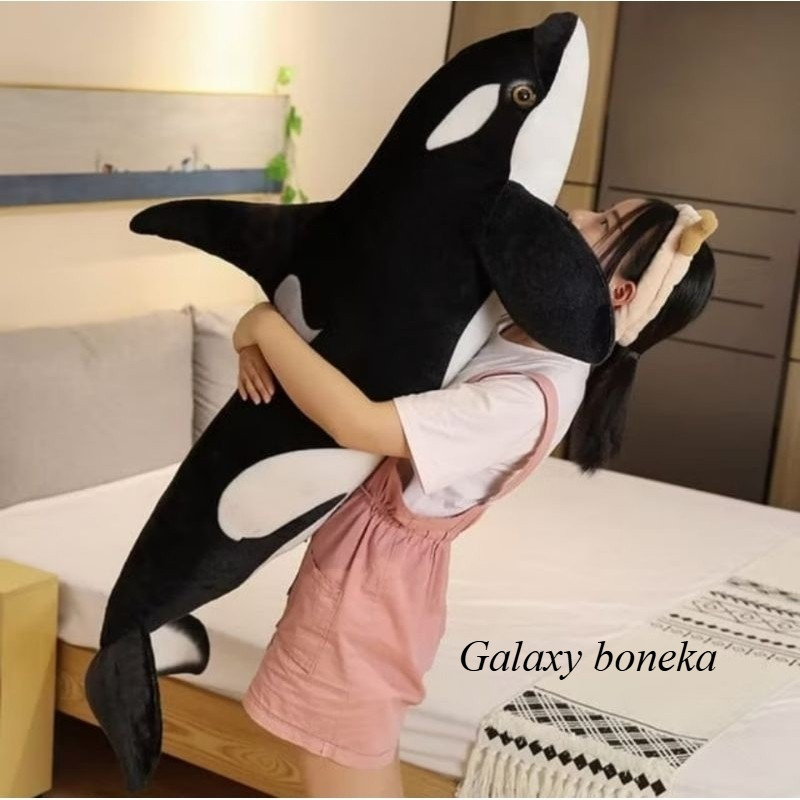 Boneka ikan Paus Orca Hiu / Boneka Mainan Anak  karakter ikan hiu