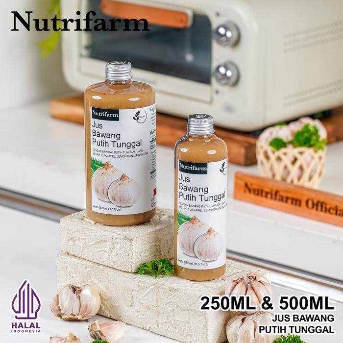 

NUTRIFARM JUS BAWANG PUTIH TUNGGAL 500 ML