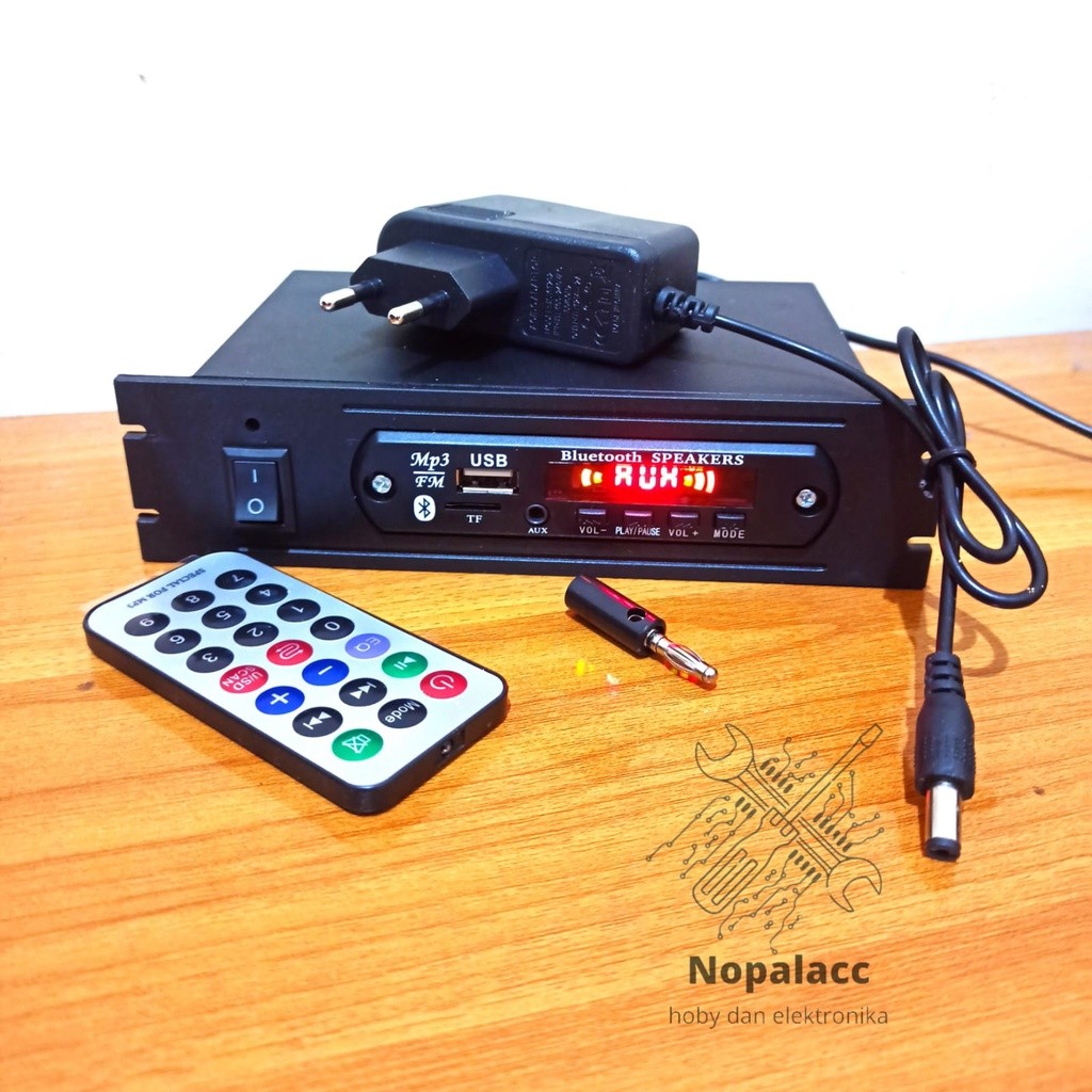 Modul mp3 bluetooth rakitan out rca amplifier