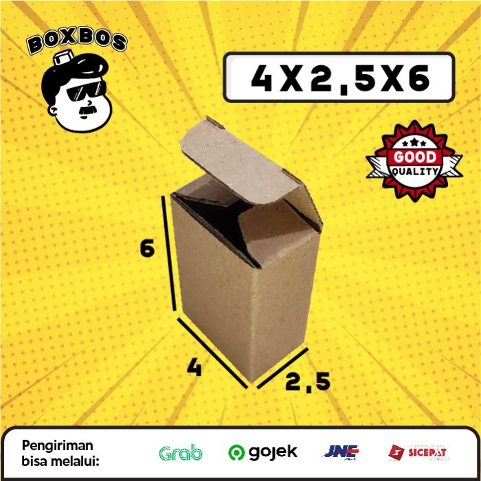 

4x2,5x6 CM Pizza KARDUS Corrugated Packaging Box packing Diecut