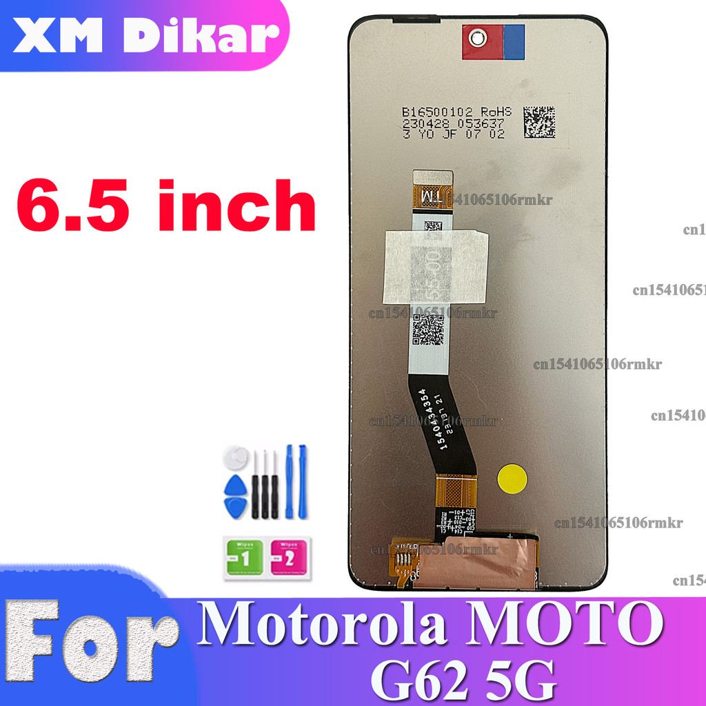 Mobile Phone Screen Replacement For Motorola Moto G62 5G XT2223-1 Lcd Display Touch Screen For Motor