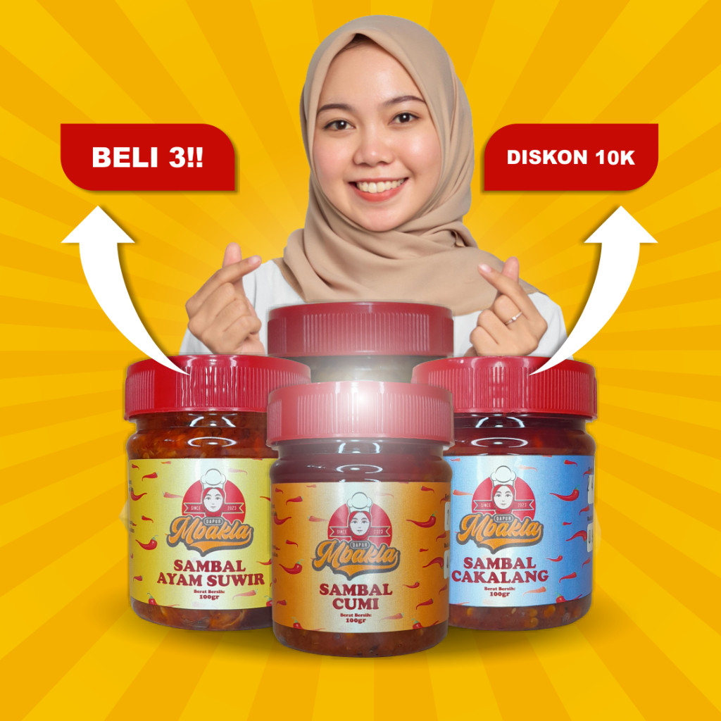 

Dapur Mbakla | Sambel Cumi Ayam Suwir Cakalang Cumi Ijo