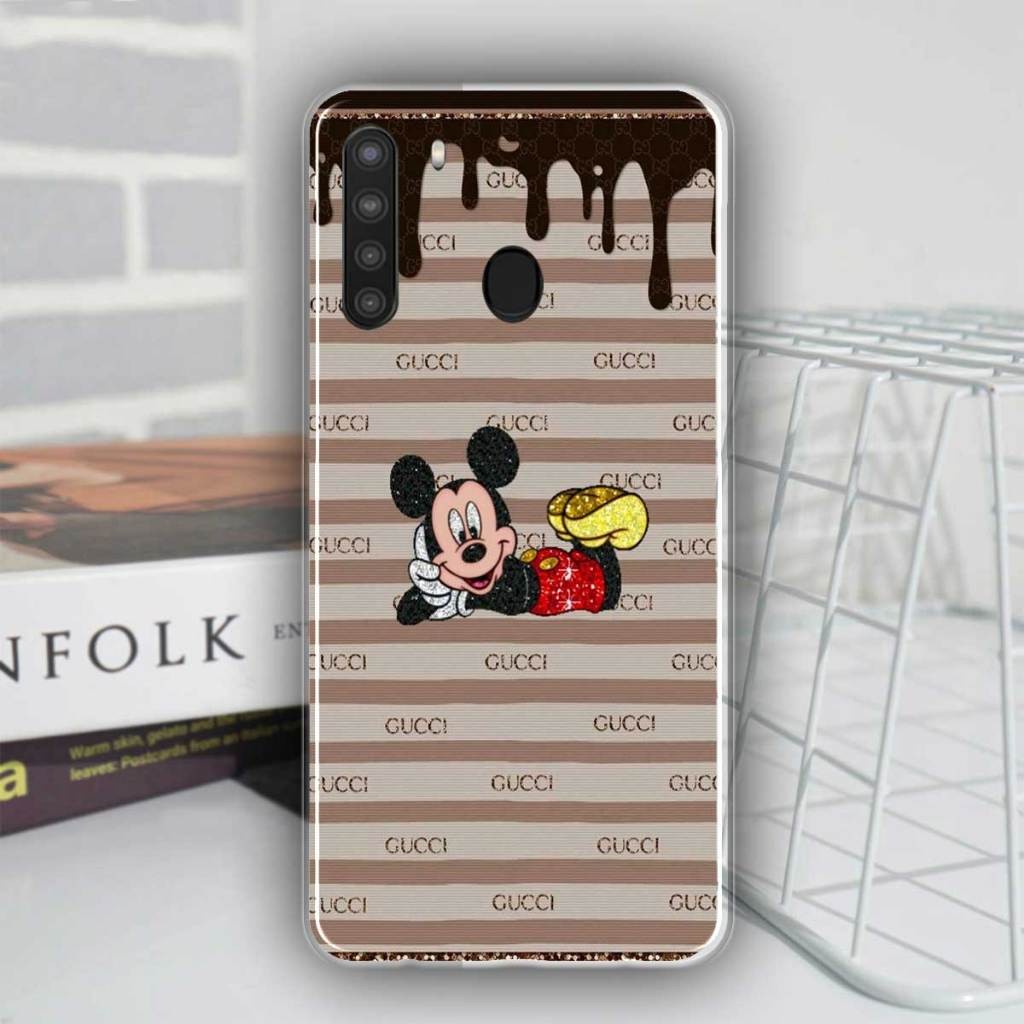 HARDCASE SAMSUNG A21 - MOTIF MICKEY MOUSE - SAMSUNG CASE HP - Bayar ditempat/COD