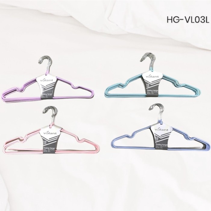 hanger gantungan baju Makapal isi 10pcs-Dewasa - surya