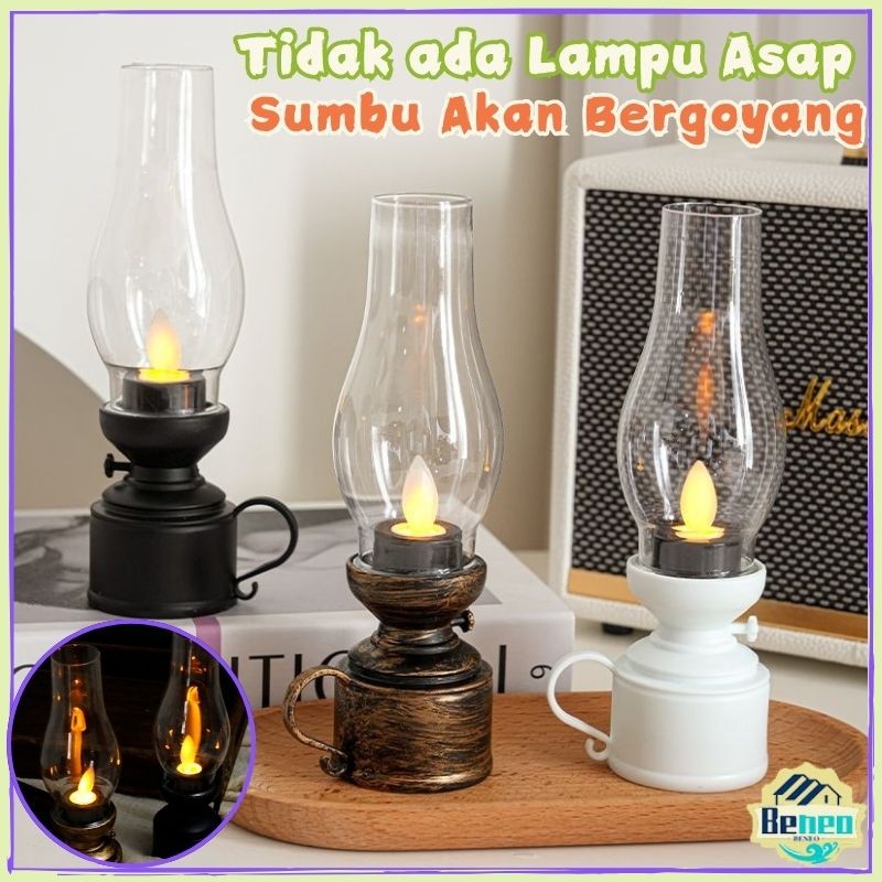 Retro Lampu Teplok LED Lilin Elektrik Lilin LED / Lilin Elektrik Unik / Tempat Lilin Lentera Lampu L