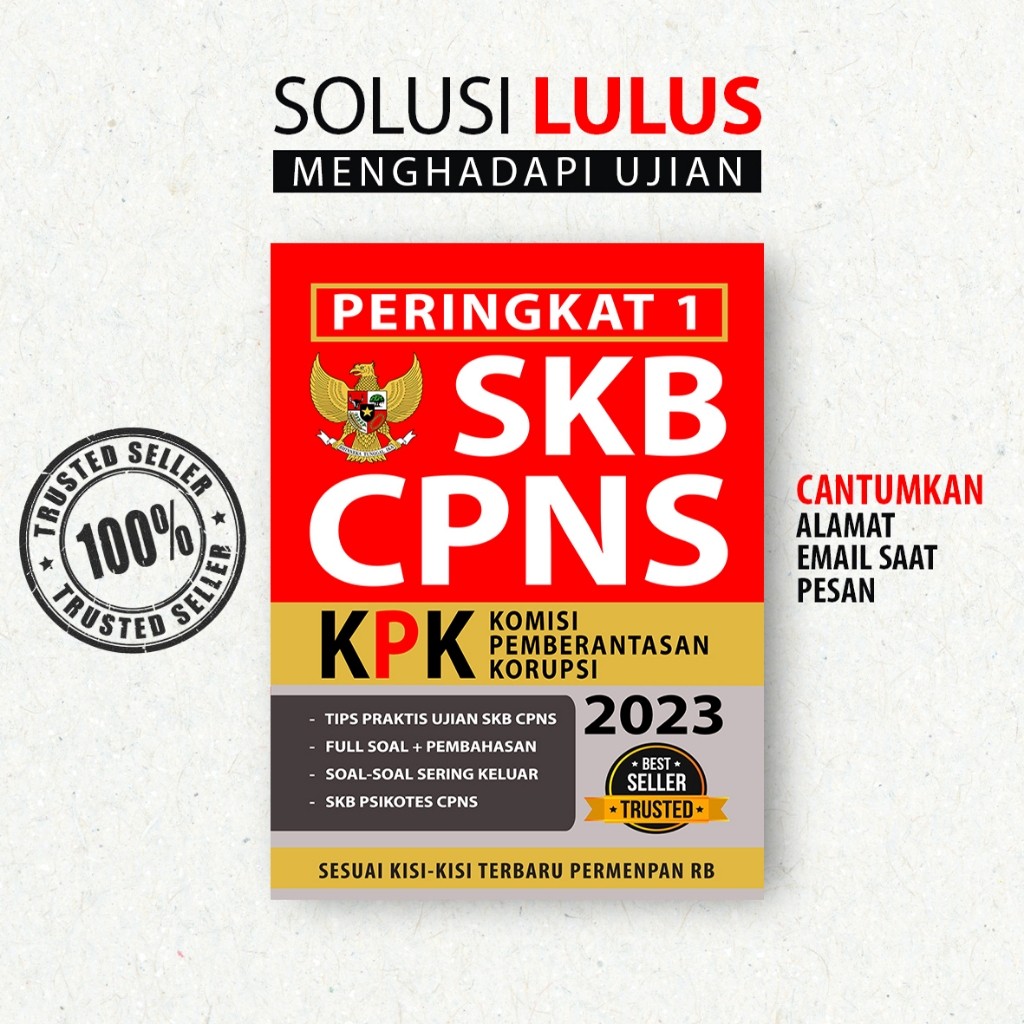 PASTI SKB CPNS KPK 2023 - SOAL SKB CPNS SEKJEN KPK 2023