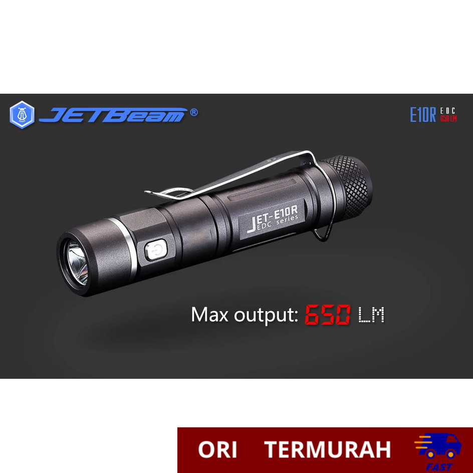 JETBeam Senter LED CREE XPG3-S4 650 Lumens - E10R