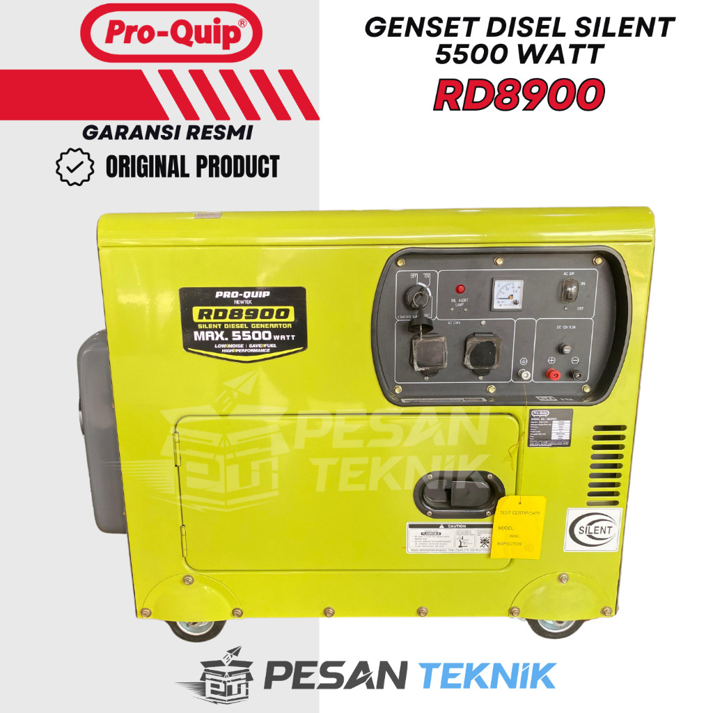 Genset Silent Silent Diesel Genset Generator 5500 Watt PROQUIP RD8900