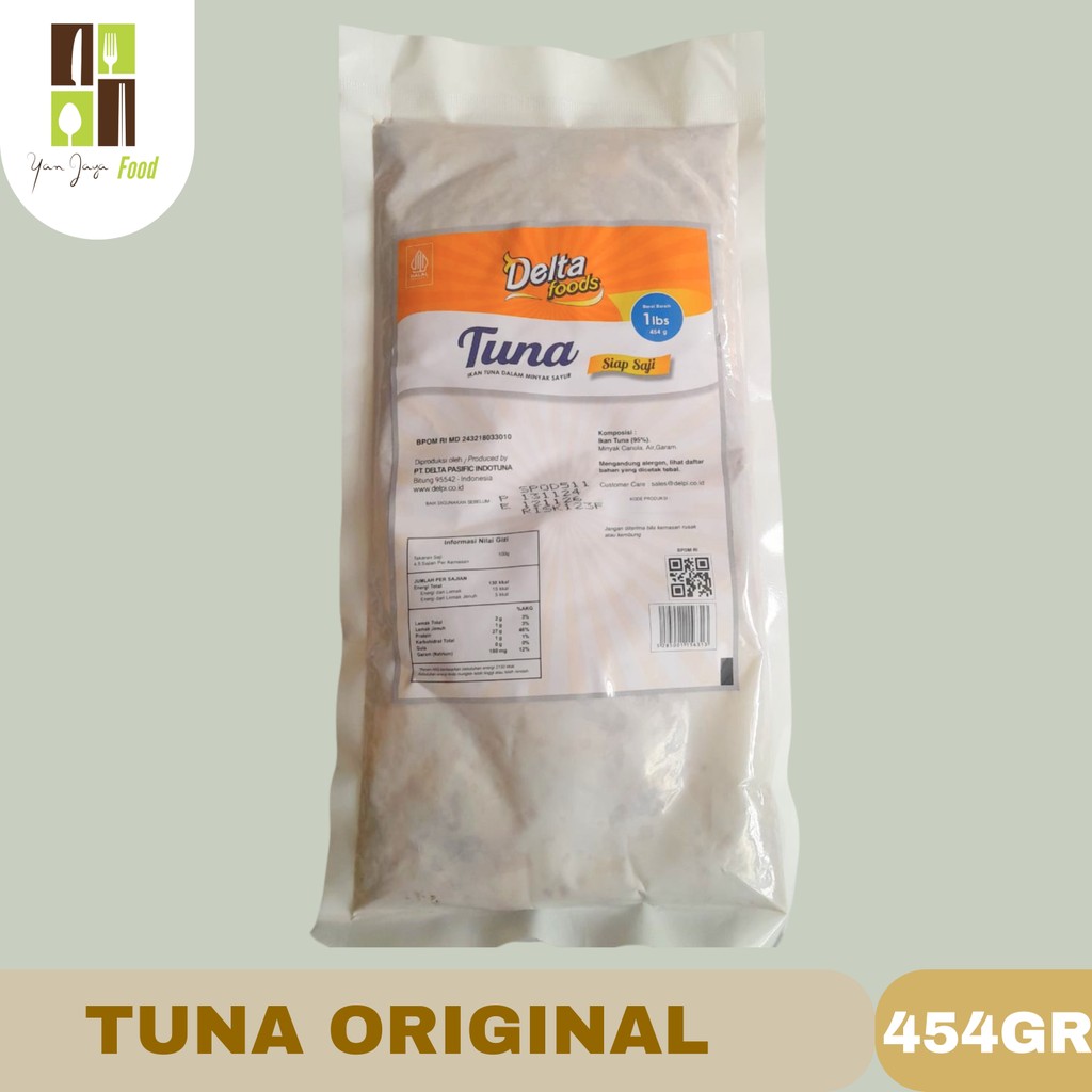 

Tuna Original Kemasan Bantal / Daging Tuna Kemasan 454gr