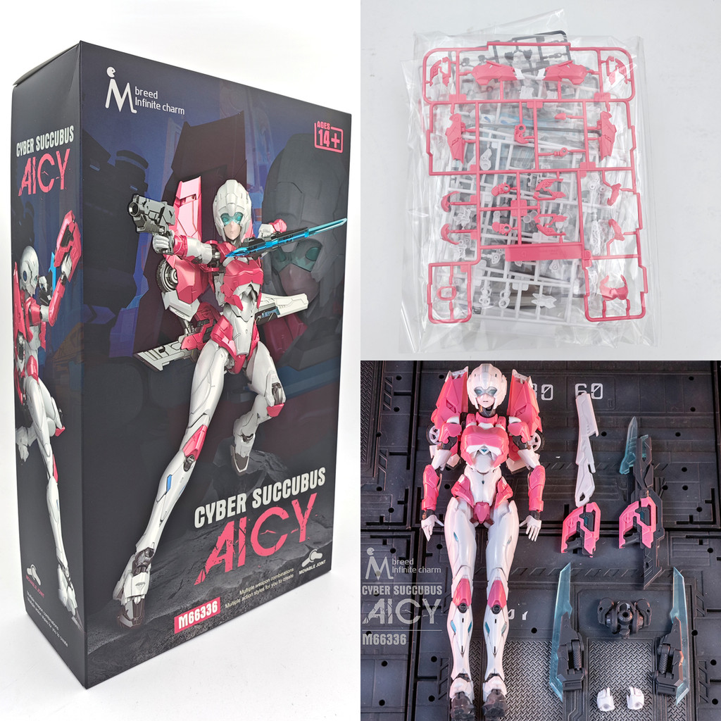 M Breed Infinite Charm M66336 AICY KO Sentinel FLAME TOYS Arcee Transformation  Assembly Model Kit A