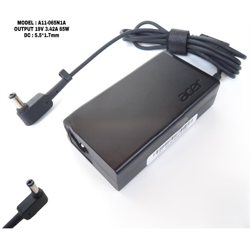 Delta Acer ADP-65JH B 65 Watt 19V 3.42A AC Adapter Charger Adaptor Cas ORI NEW