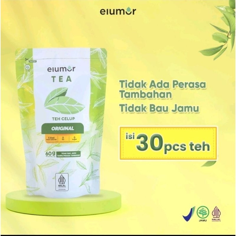 

ELUMOR SLIMING TEA // Elumor Teh Pelangsing // Teh Herbal Alami 30pcs