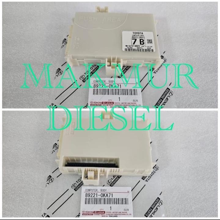 ECU/KOMPUTER BODY INNOVA REBORN/FORTUNER VRZ 89221-0KA71