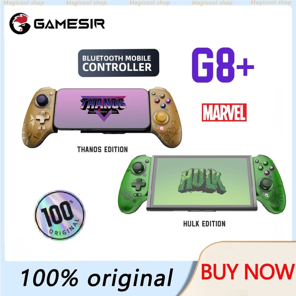 GameSir G8 Plus Bluetooth Gamepad Limited Edition Marvel Thanos Controller Hall Effect Joystick