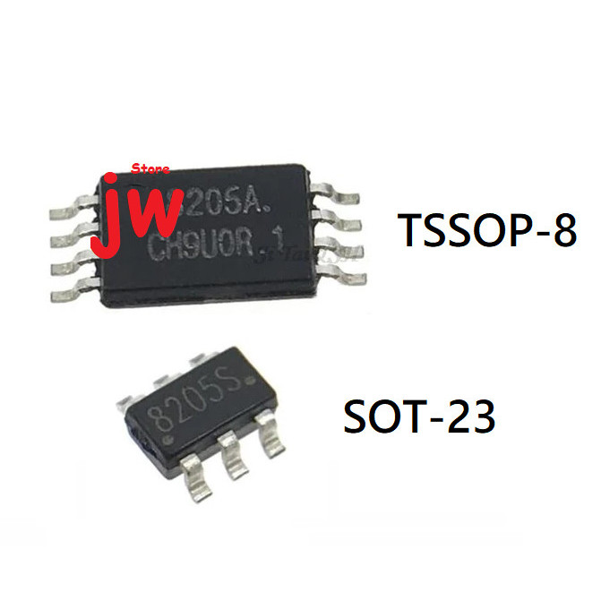 

LM99 FS8205A FS8205S CEG8205A FS8205 Dual N-Ch Mosfet TSSOP-8 SOT23 SMD - FS8205A TSSOP8