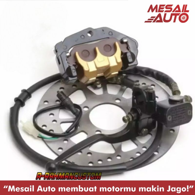 REM CAKRAM DEPAN ASSY KOMPLIT MASTER SET FIZR FIZ R JUPITER VEGA OLD MASTER REM ATAS SET KALIPER PIR